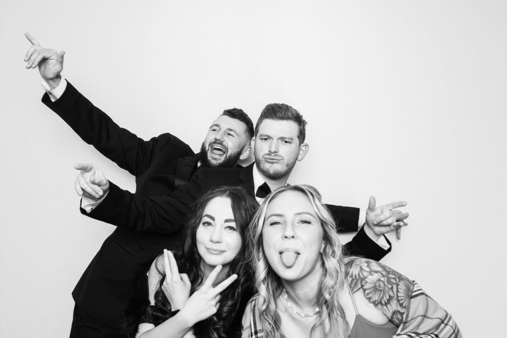 Black and white photo booth tampa