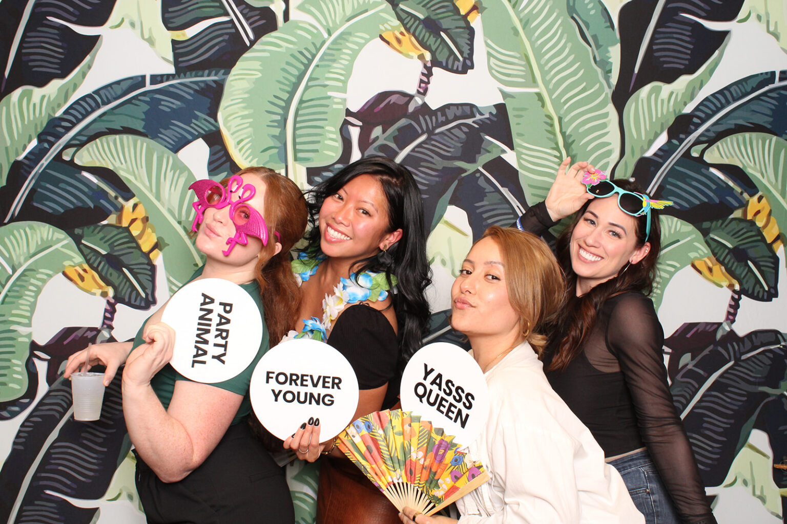 Corporate Event Photo Booth Rental Cuban Club in Ybor City, Tampa