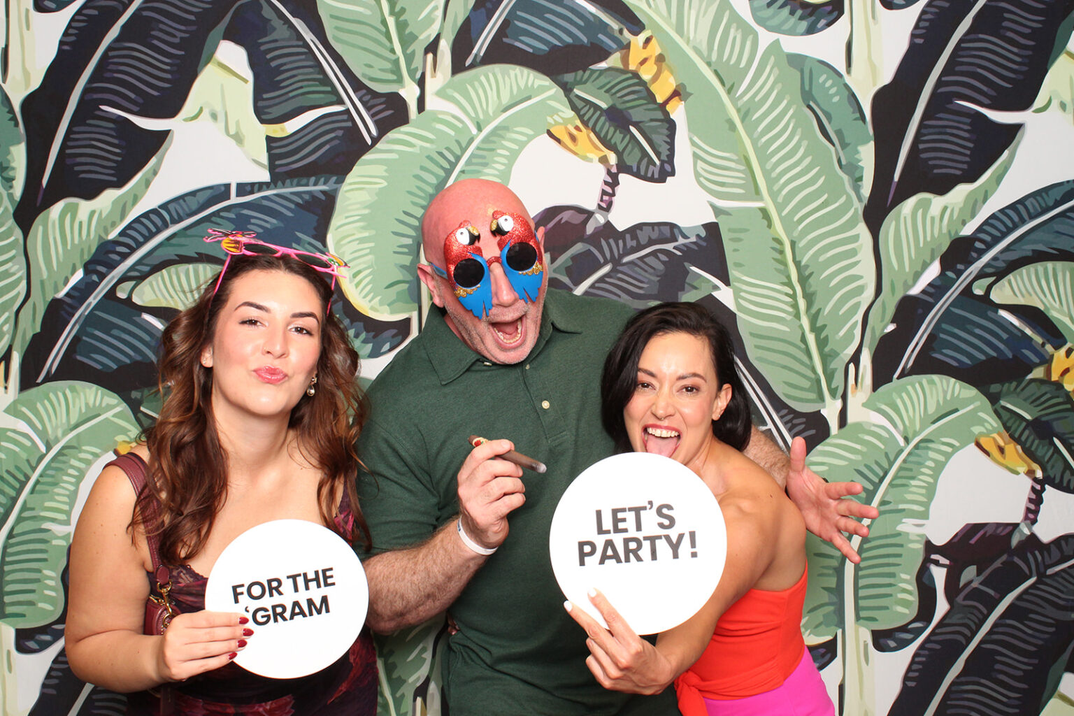 Corporate Event Photo Booth Rental Cuban Club in Ybor City, Tampa